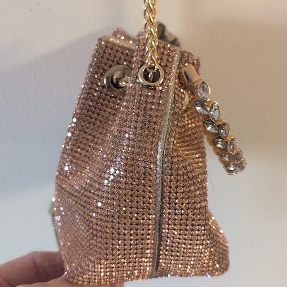 Crystal Rhinestone Crossbody- Handbag - Picture 6 of 8